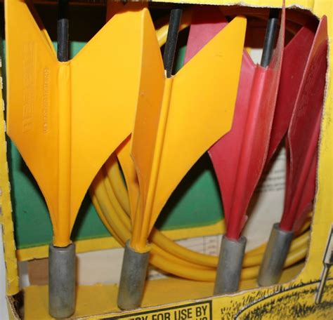 Vintage Regent Slider Jarts The Original Lawn Dart Game from Regent. This vintage set includes 4 slider jarts, 2 target rings and the original box which has seen better days. As 2nd photo shows, you are also getting 4 additional lawn darts. ... Sale Price $279.20 $ 279.20 $ 349.00 Original Price $349.00 ...